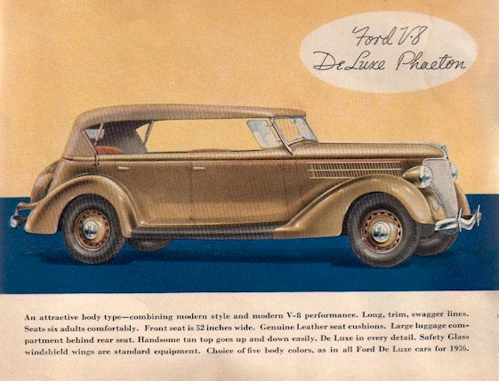 1936 Ford Brochure Page 8